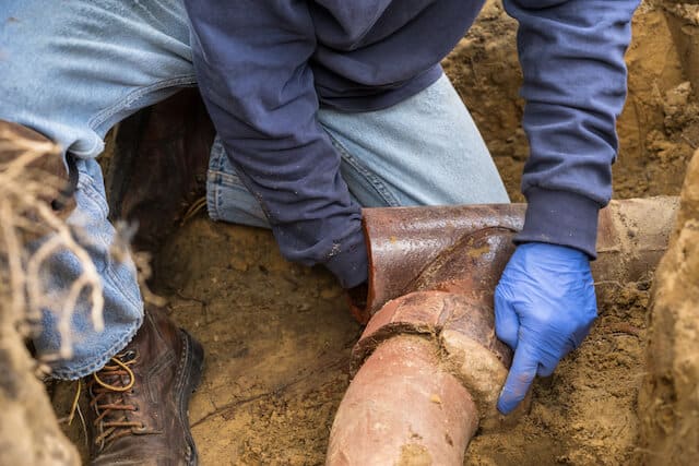 commercial sewer line repair