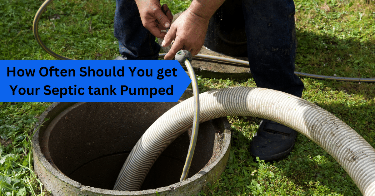 plumber pumping a spetic tank