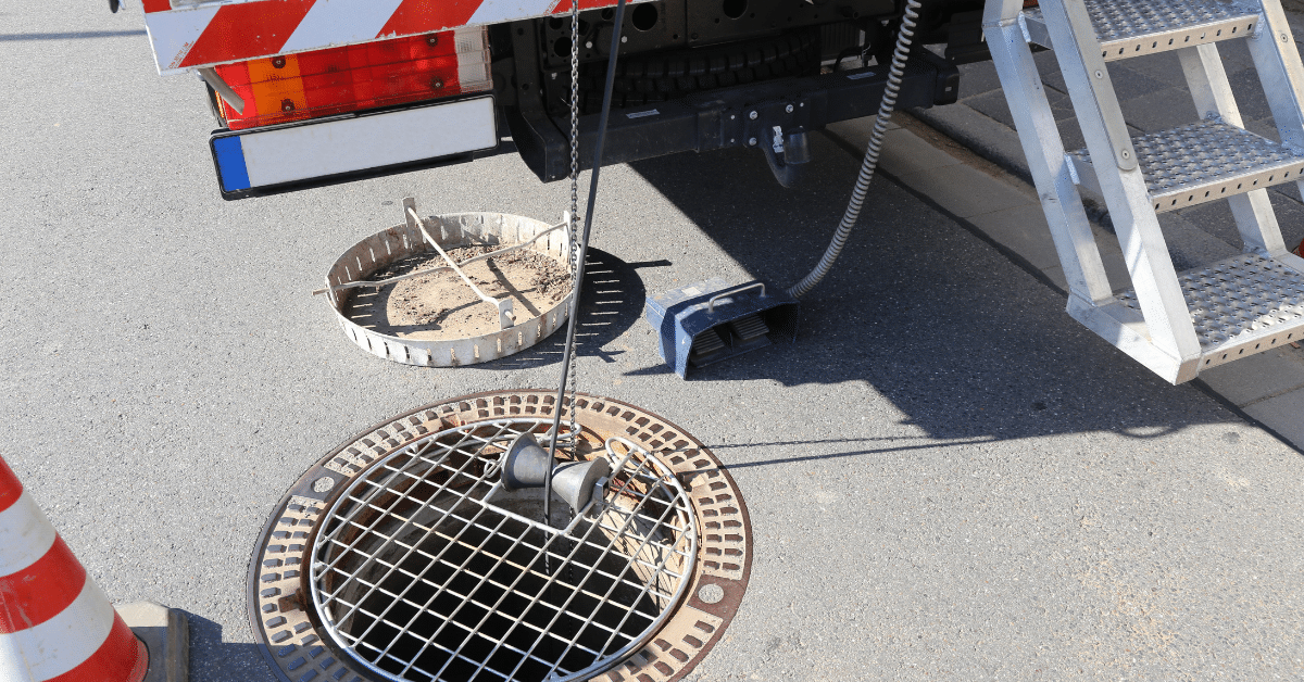 the sewer line inspection process